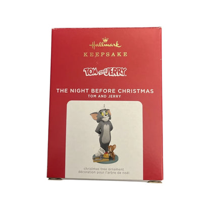 2021 The Night Before Christmas Hallmark Ornament (Tom and Jerry) QXI7065 Image2