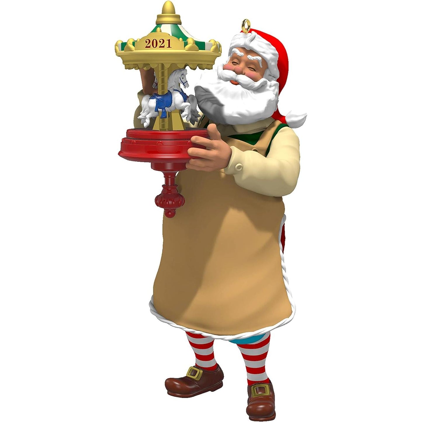 QXR9105 2021 Toymaker Santa (Santa Claus) Image1