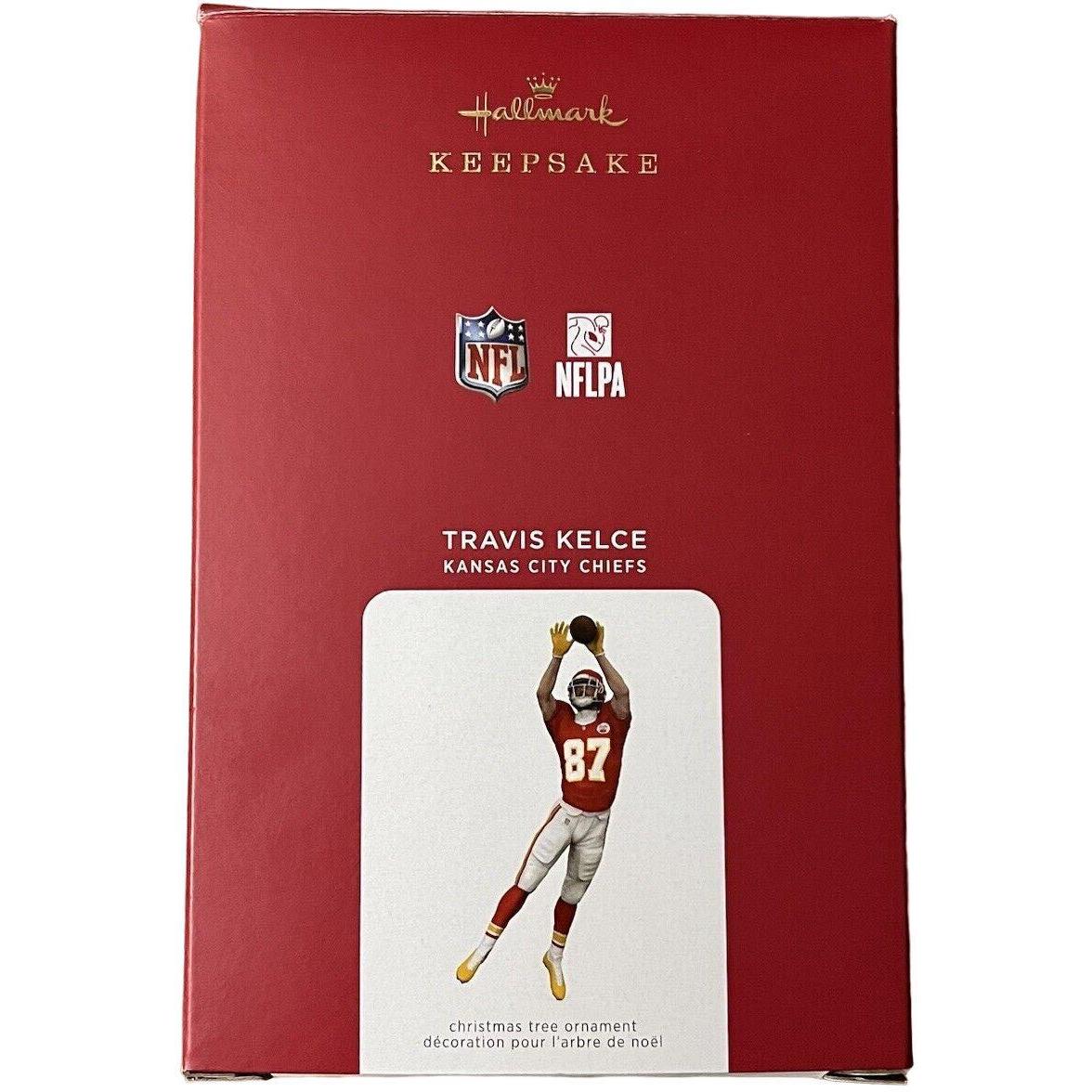 2021 Travis Kelce Hallmark Ornament (Football Legends) QXI7352
