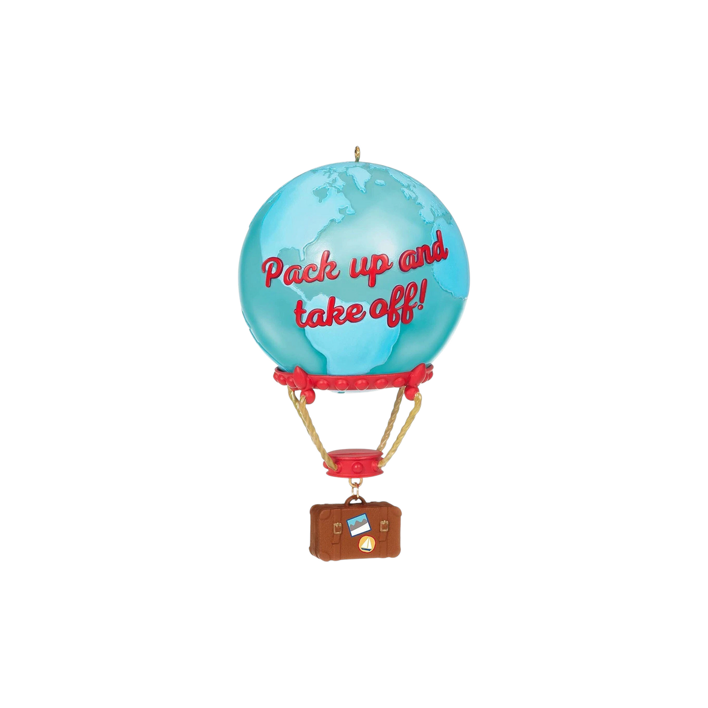 2021 Up and Away Hallmark Ornament (Hot Air Balloon) QGO2365