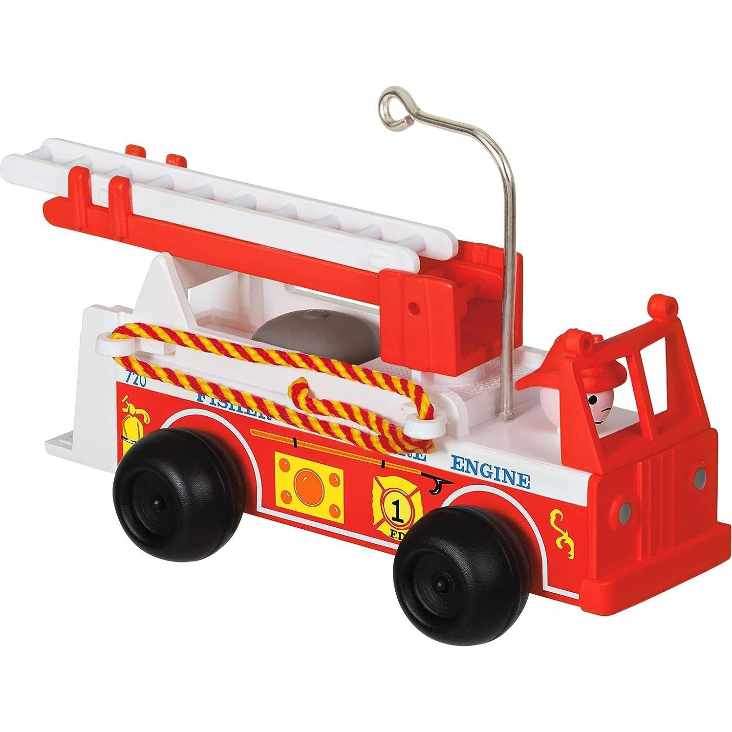 QXI7262 2021 Fisher Price Vintage Fire Engine Image1