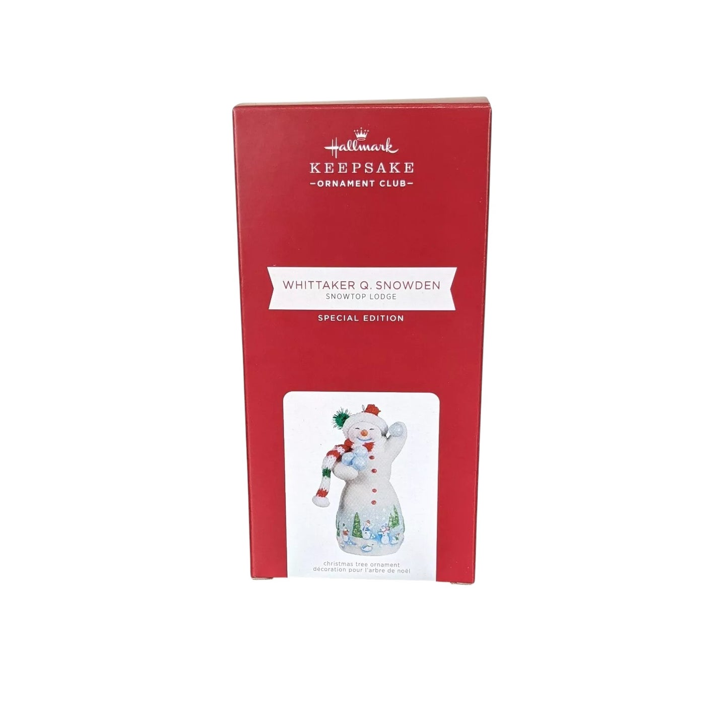 2021 Whittaker Q. Snowden Hallmark Ornament (Snowtop Lodge) QXR9222
