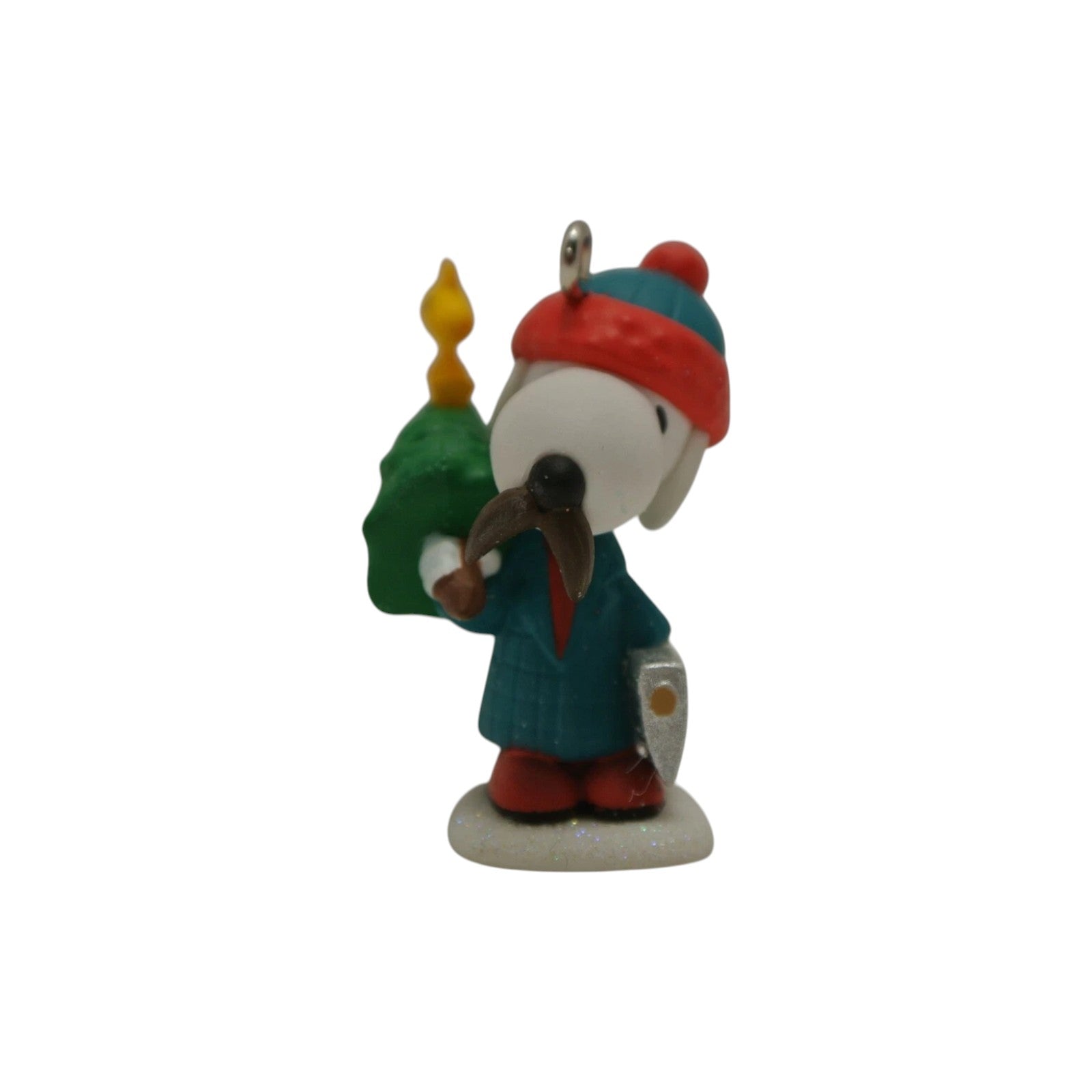 2021 Winter Fun With Snoopy Hallmark Ornament (Winter Fun with Snoopy) QXM8252 Image4