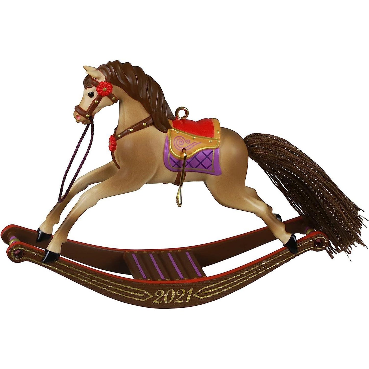 2021Rocking Horse Hallmark Ornament (Rocking Horse) QXR9202