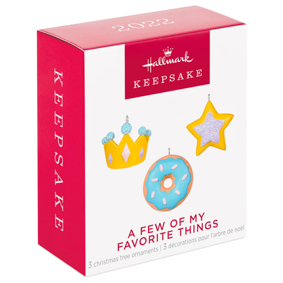 2022 A Few of My Favorite Things Hallmark Ornament (Star) QXM9393