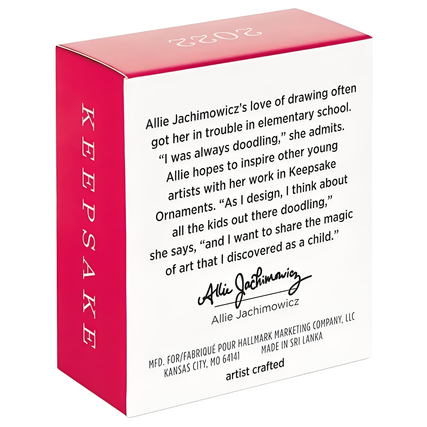 2022 A Few of My Favorite Things Hallmark Ornament (Star) QXM9393