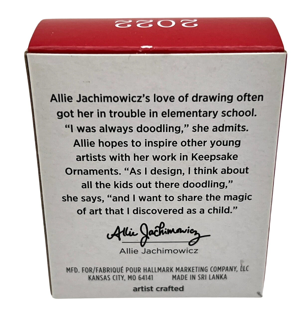 2022 Bitty Balloon Dog Hallmark Ornament (Puppy) QXM9383