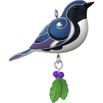 QXM9123 2022 Black-Throated Blue Warbler (Bird) Image4