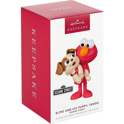 QXI7316 2022 Elmo and His Puppy, Tango (Sesame Street) Image2
