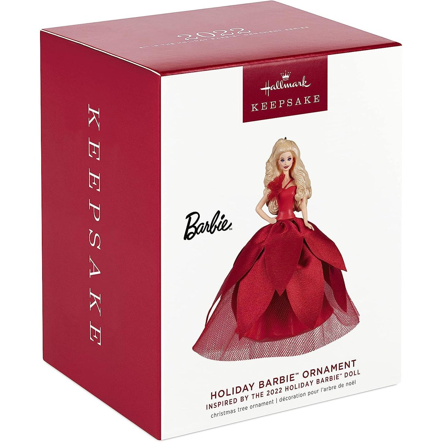 QXR9213 2022 Holiday Barbie Ornament (2022 Holiday Barbie Doll) Image3
