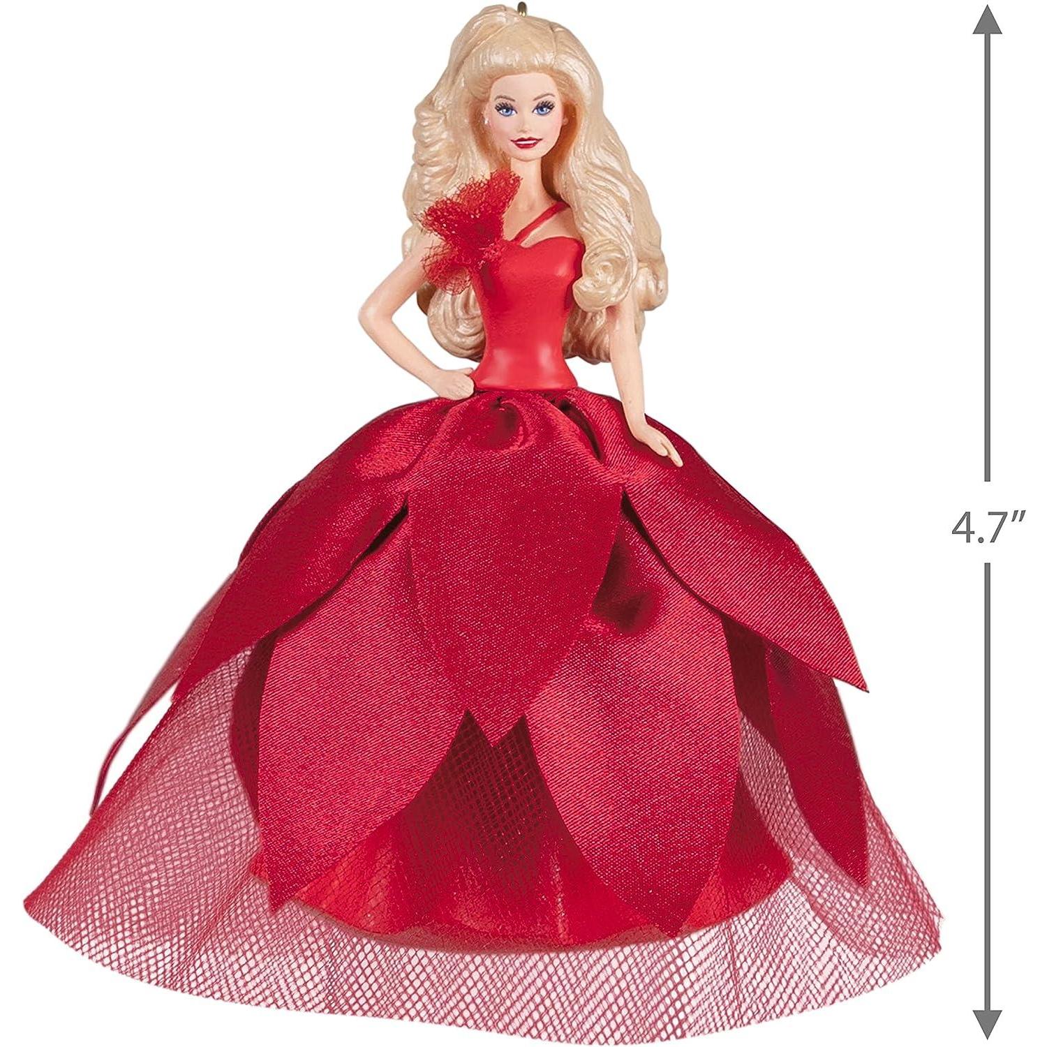 QXR9213 2022 Holiday Barbie Ornament (2022 Holiday Barbie Doll) Image4