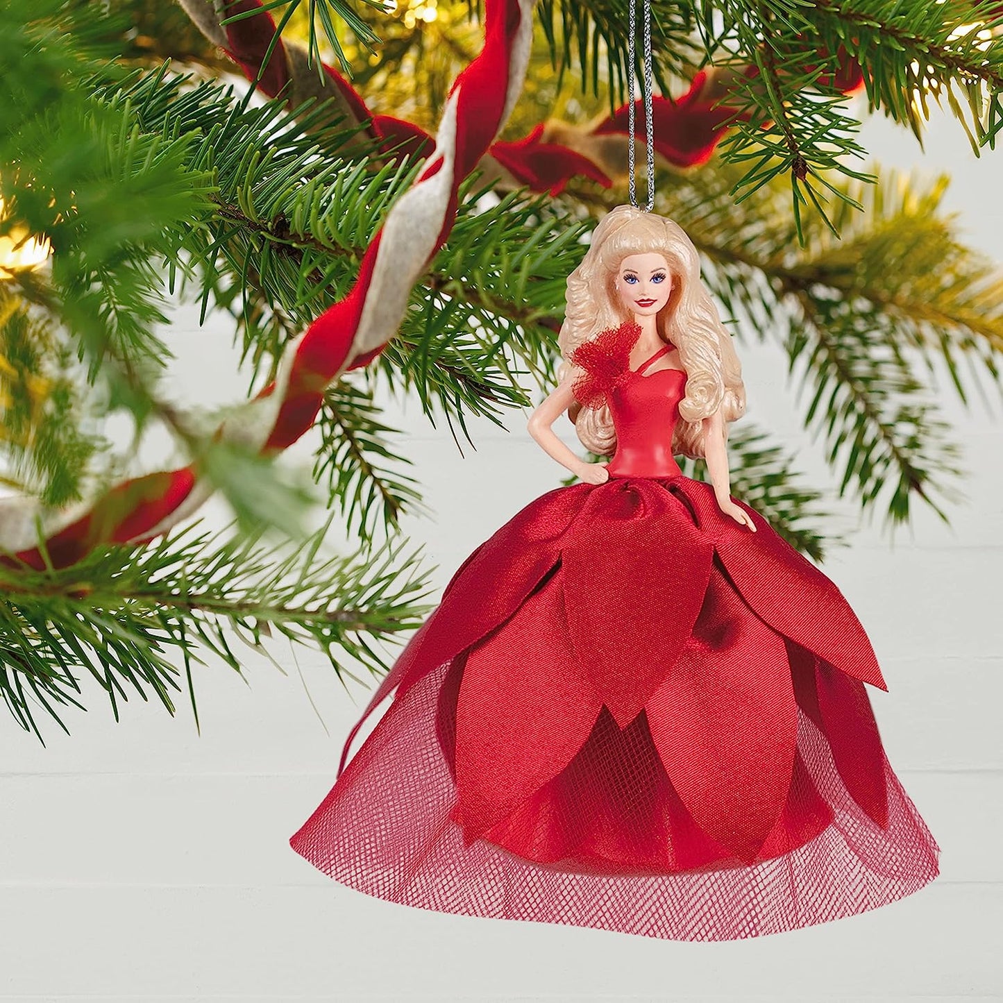 QXR9213 2022 Holiday Barbie Ornament (2022 Holiday Barbie Doll) Image5