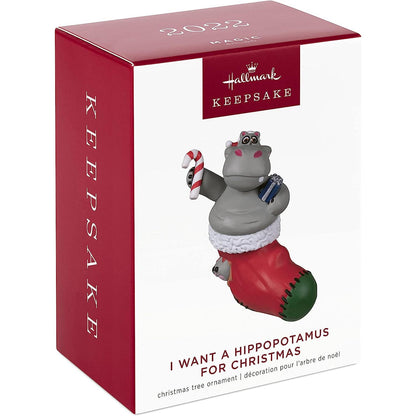 QGO2423 2022 I Want A Hippopotamus For Christmas (Hippo) Image3