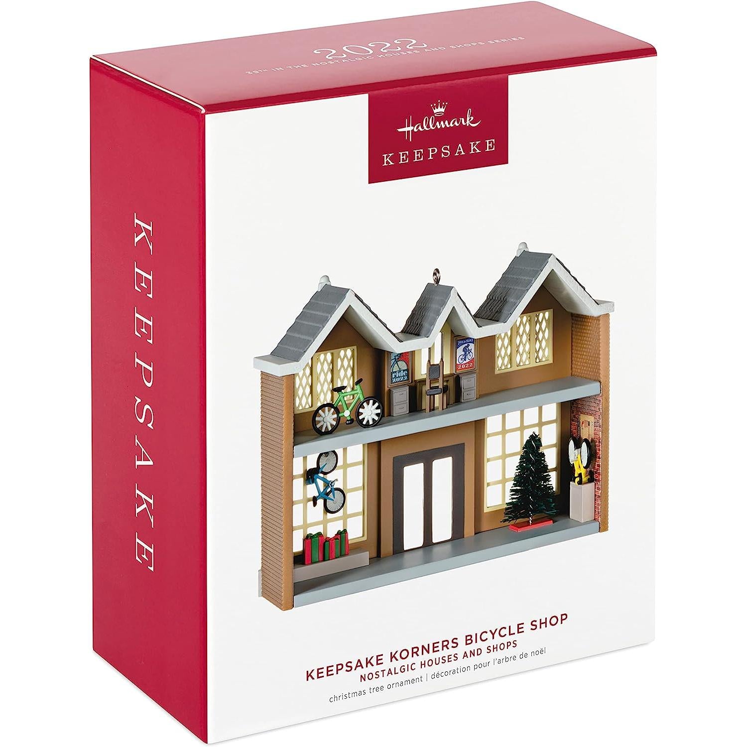 QXR9106 2022 Keepsake Korners Bicycle Shop (Nostalgic Houses and Shops) Image3