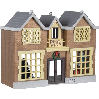 QXR9106 2022 Keepsake Korners Bicycle Shop (Nostalgic Houses and Shops) Image2