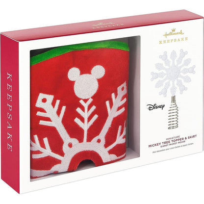 QSB6102 2022 Miniature Mickey Tree Topper & Skirt (Tree Topper) Image3