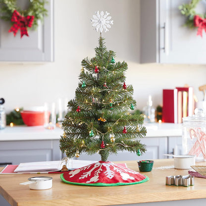 QSB6102 2022 Miniature Mickey Tree Topper & Skirt (Tree Topper) Image5