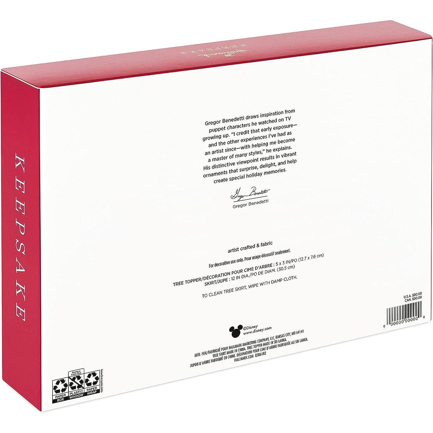 QSB6102 2022 Miniature Mickey Tree Topper & Skirt (Tree Topper) Image4