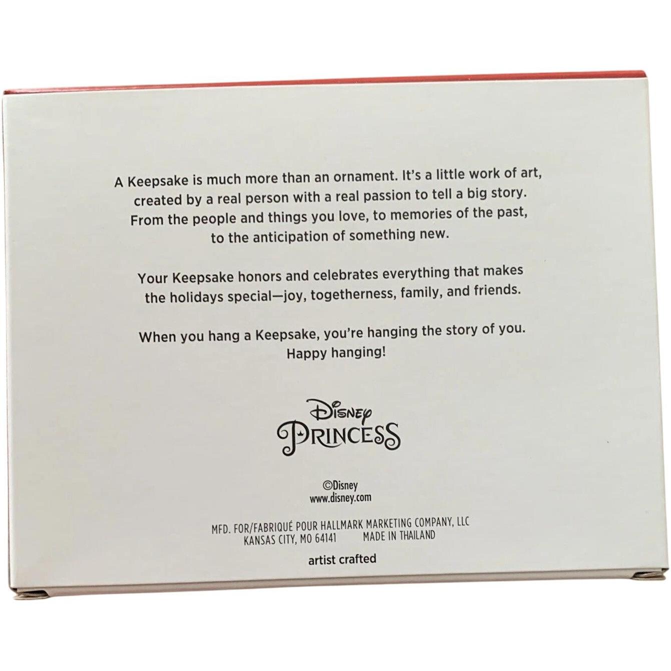 2022 Miniature Ornament Set Hallmark Ornament (Disney Princesses) QSB6256