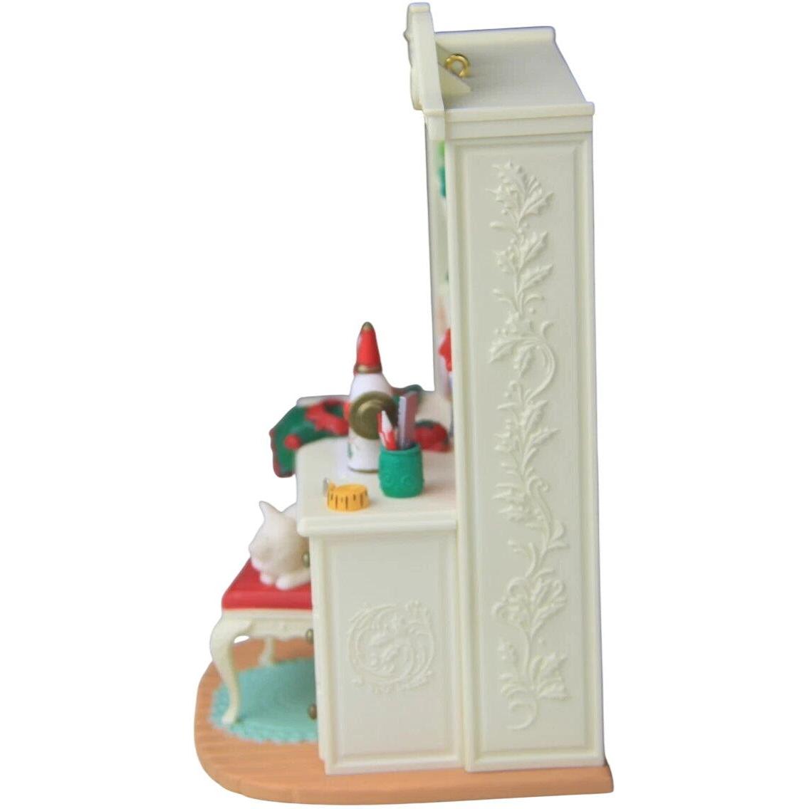 2022 Mrs. Claus's Sewing Cabinet Hallmark Ornament (Santa Claus) QHT4003