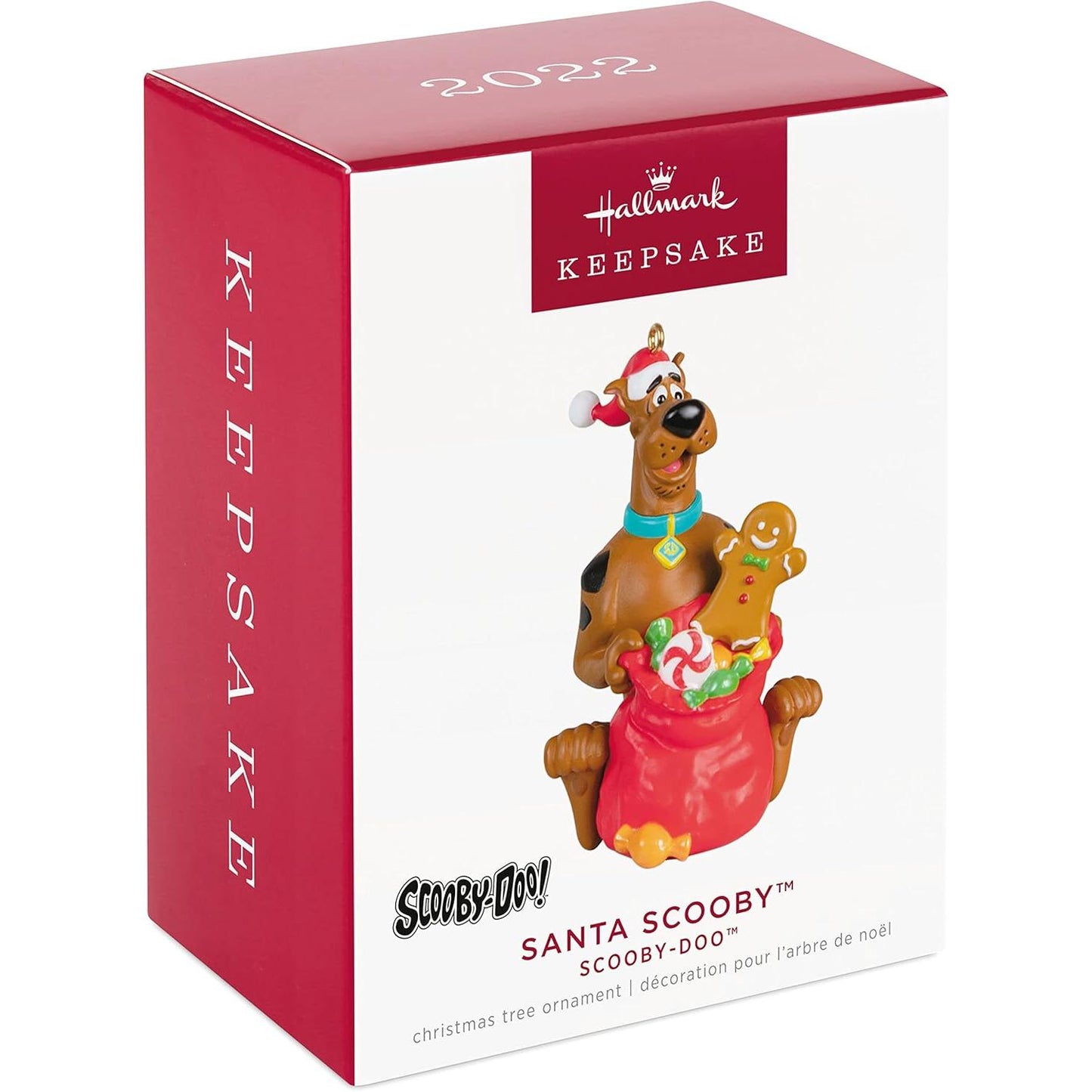 2022 Santa Scooby Hallmark Ornament (Scooby-Doo) QXI7096