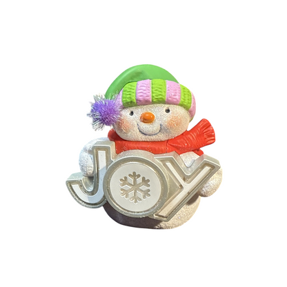 2022 Shimmering Joy Hallmark Ornament (Snowmen) QGO2453