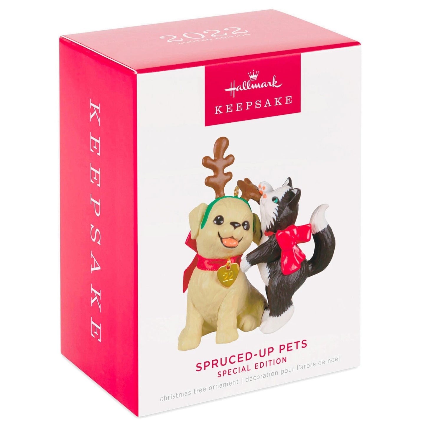 2022 Spruced-Up Pets Hallmark Ornament (Kitten) QXE3293