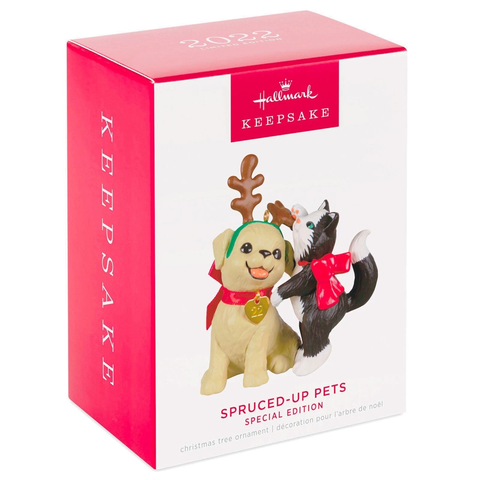 2022 Spruced-Up Pets Hallmark Ornament (Kitten) QXE3293