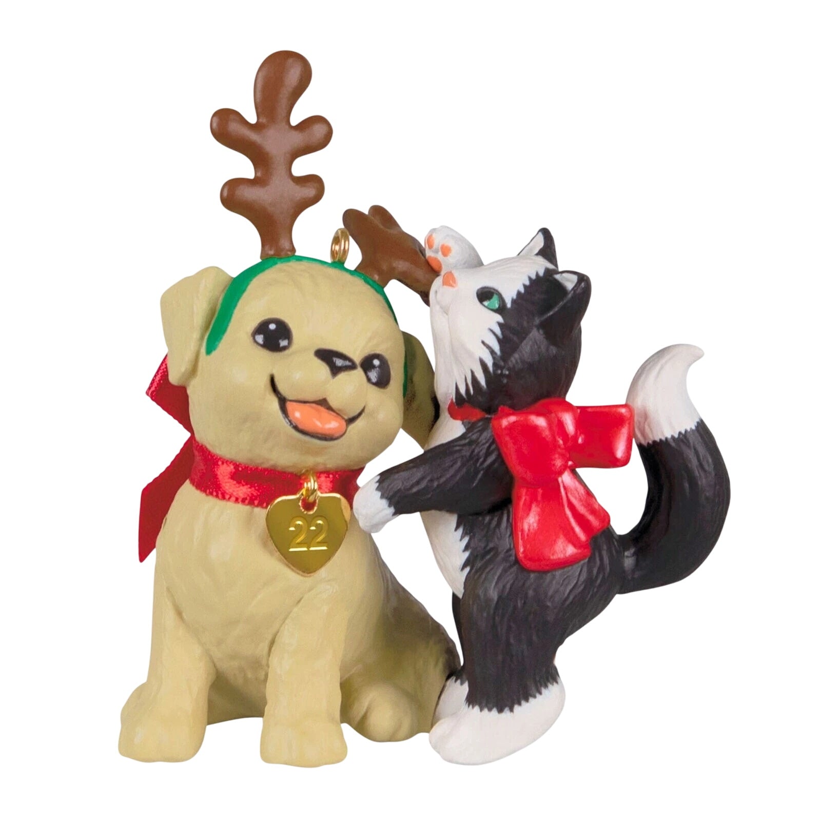 2022 Spruced-Up Pets Hallmark Ornament (Kitten) QXE3293