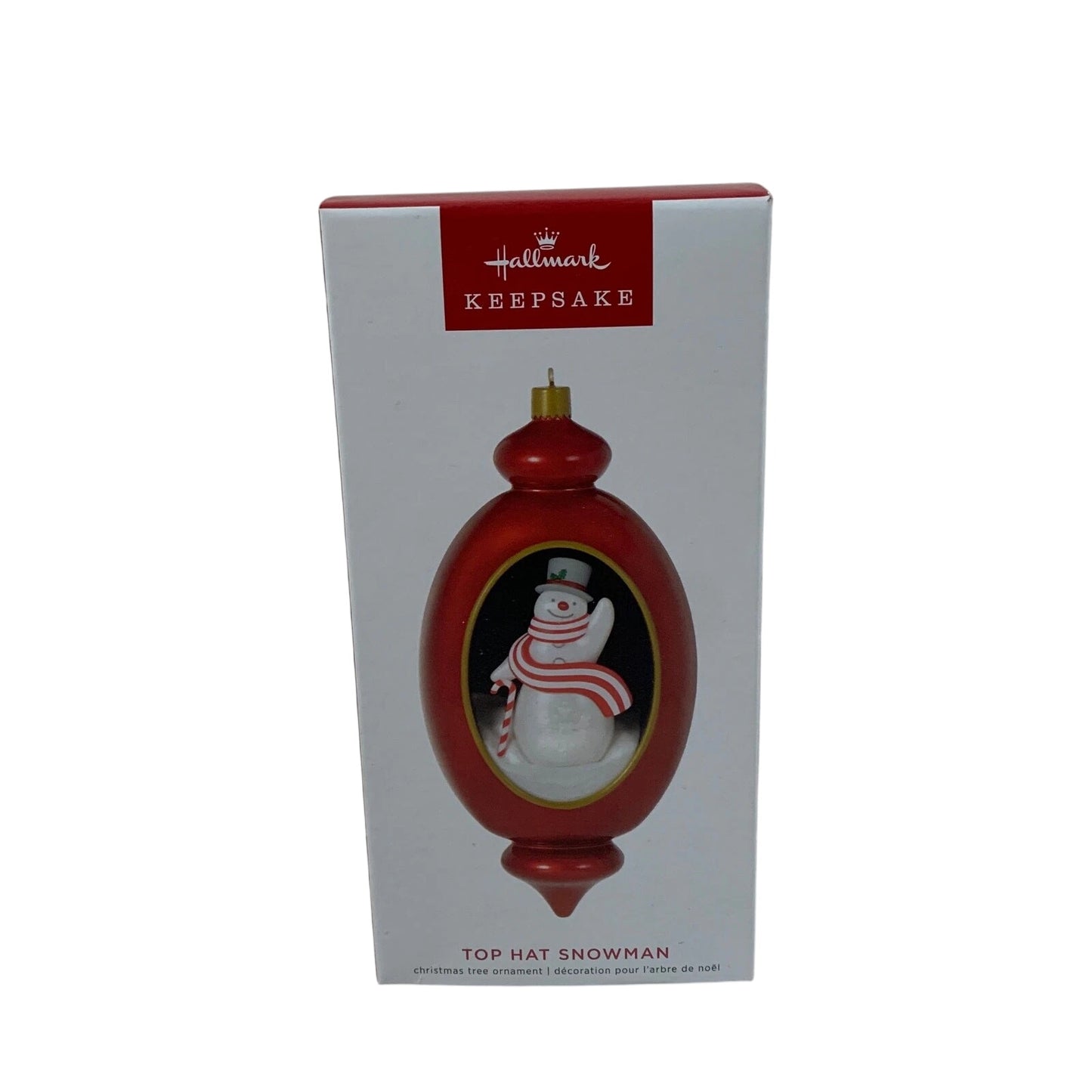 2022 Top Hat Snowman Hallmark Ornament (Inside Story) VIP2003