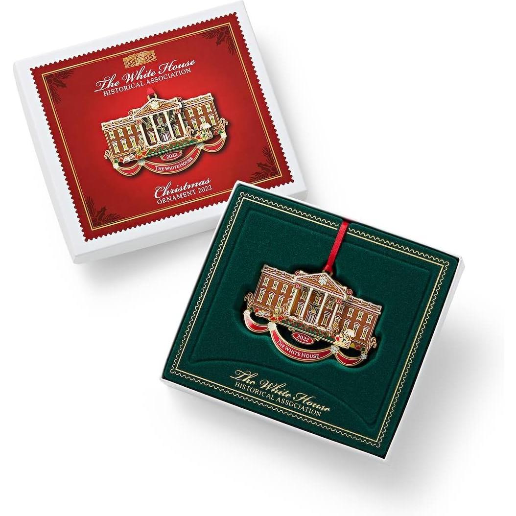 2022 White House Christmas Ornament (White House) Image2
