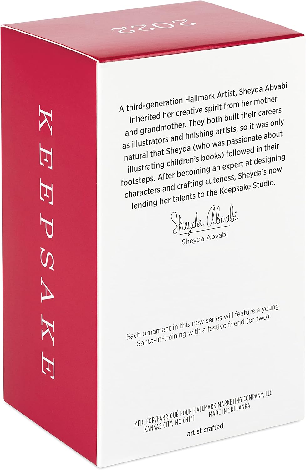 2022 Young Santa Hallmark Ornament (Young Santa) QXR9246