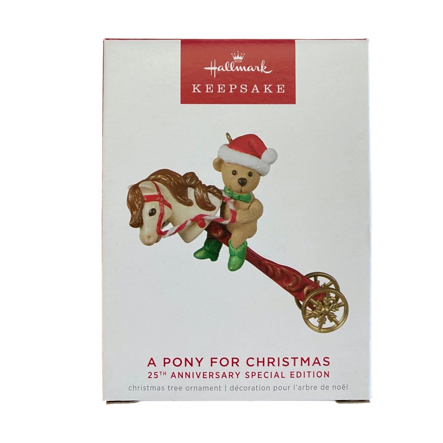 2022 A Pony for Christmas Hallmark Ornament (A Pony for Christmas) QXE3296