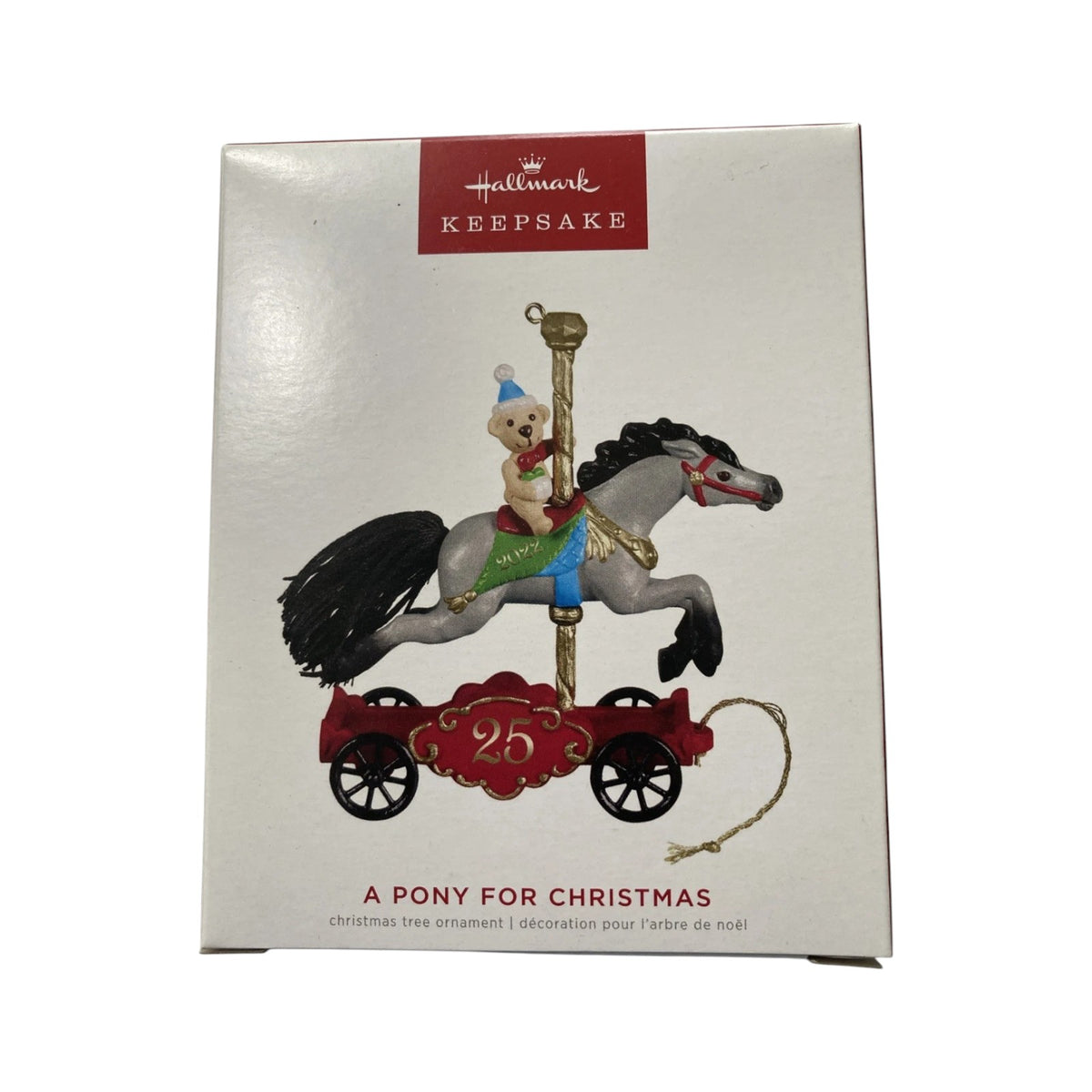 2022 A Pony for Christmas Hallmark Ornament (A Pony for Christmas) QXR9046 Image2
