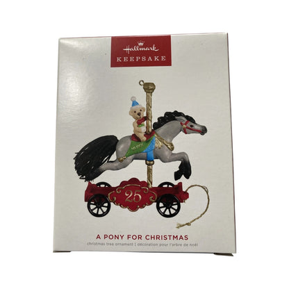 2022 A Pony for Christmas Hallmark Ornament (A Pony for Christmas) QXR9046 Image2