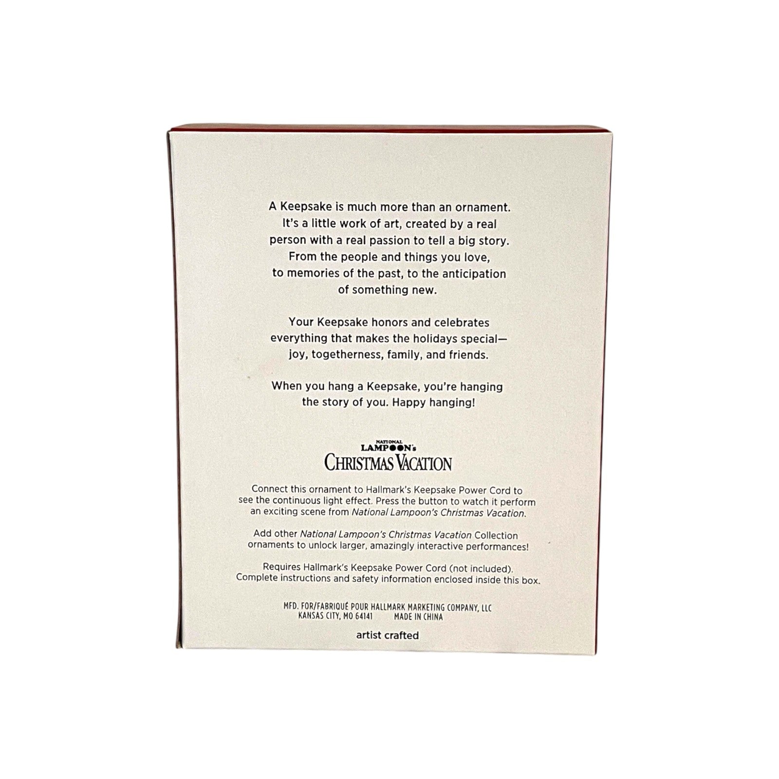 2022 Audrey and Russ Griswold Hallmark Ornament (National Lampoon's Christmas Vacation) QXI7233 Image6