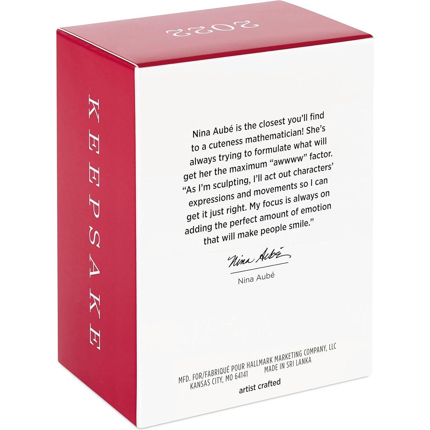 2022 Baby Girl's First Christmas Hallmark Ornament (Baby's First Christmas) QGO2283