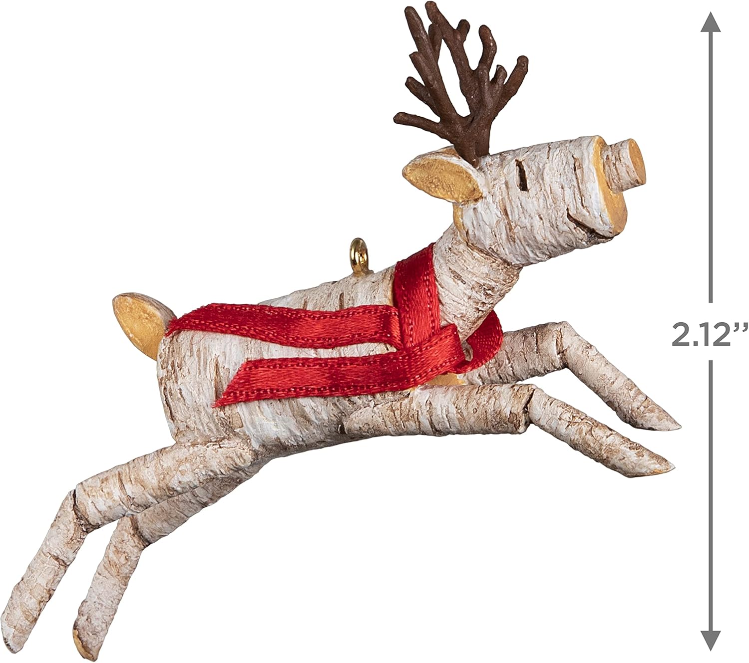 2022 Birch Reindeer Hallmark Ornament (Birch) QGO2586