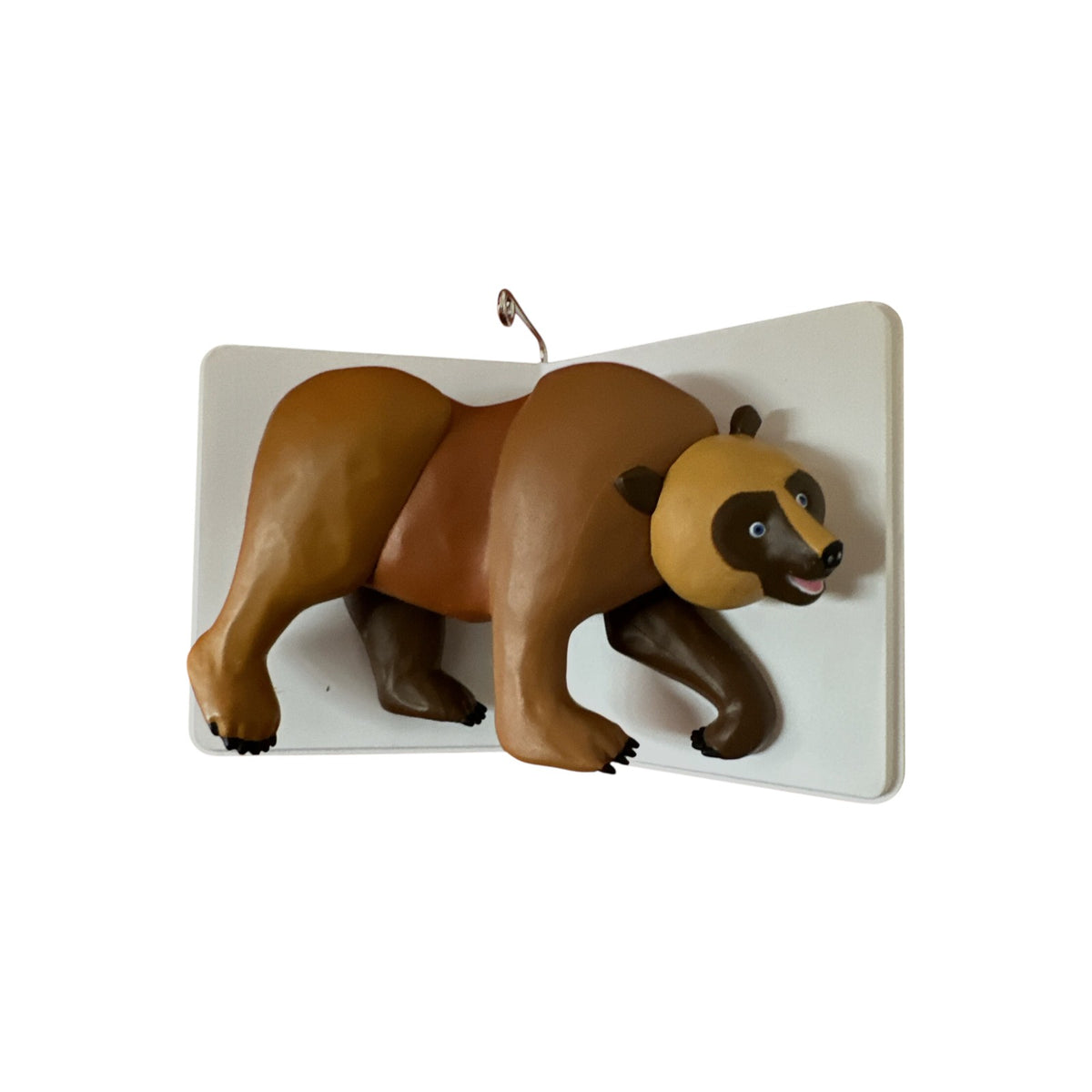 2022 Brown Bear, Brown Bear, What do you see? - World of Eric Carle Hallmark Ornament (Story Book) QXI7313 Image1