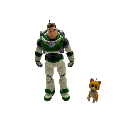 2022 Buzz Lightyear and Sox Set 2 Hallmark Ornament (Toy Story) QXD6606