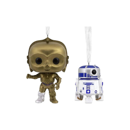 2022 C-3PO & R2-D2 (Star Wars) Hallmark Ornament 3HCM1562 Image1
