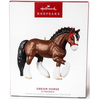 2022 Clydesdale Hallmark Ornament (Dream Horse) QGO2493