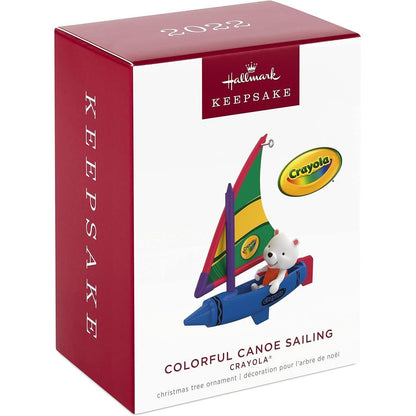 QXI7346 2022 Colorful Canoe Sailing (Crayola Crayons) Image2