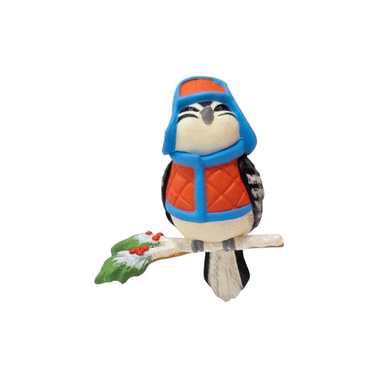 2022 Cozy Critters #6 — Woodpecker Hallmark Ornament (Cozy Critters) QXR9023 Image1