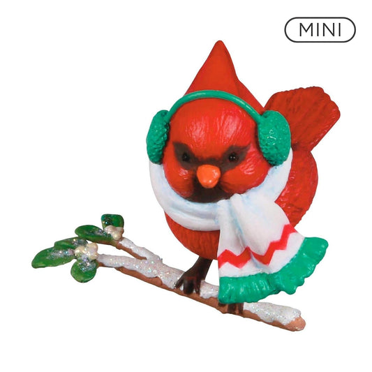 2022 Cozy Lil' Critters #4 — Cardinal Hallmark Ornament (Cozy Lil' Critters) QXM9106 Image1