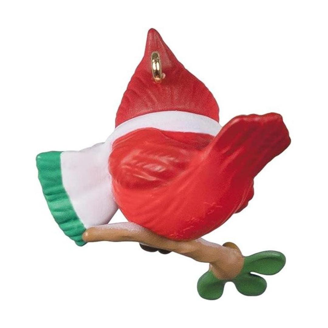 2022 Cozy Lil' Critters #4 — Cardinal Hallmark Ornament (Cozy Lil' Critters) QXM9106 Image4