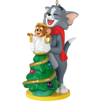 QXI7093 2022 Decorating The Tree (Tom and Jerry) Image1