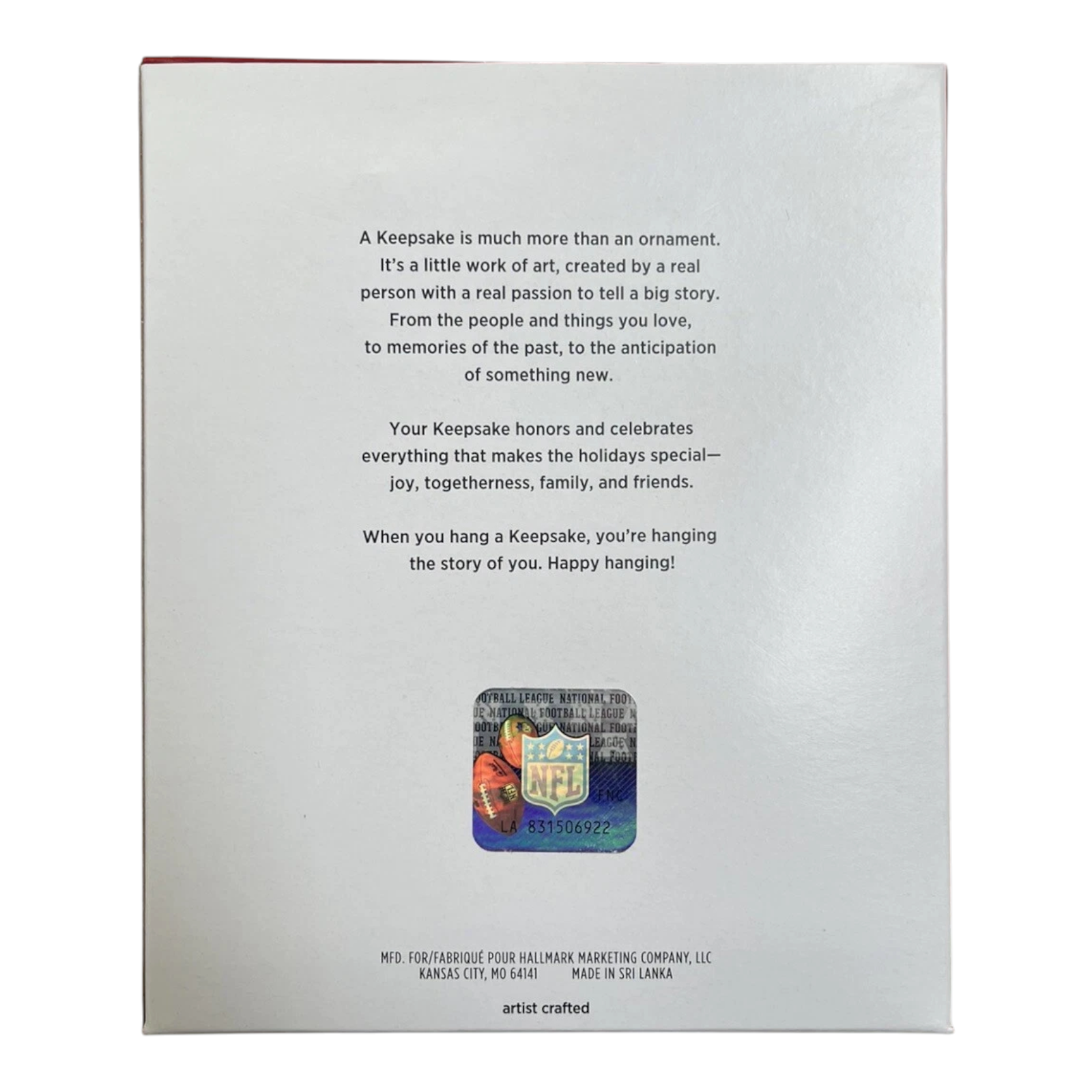 2022 Derrick Henry Hallmark Ornament (Football Legends) QXR9253