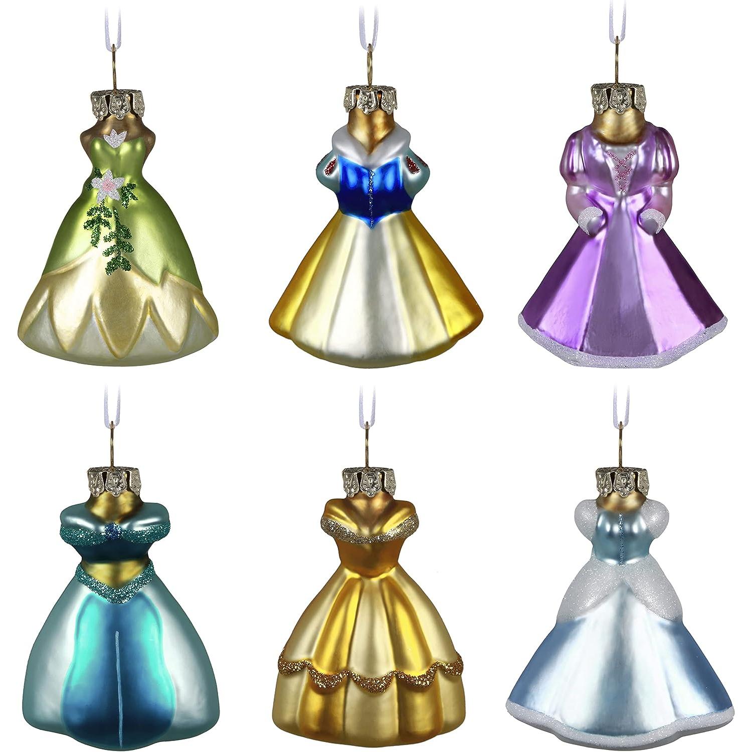 QSB6132 2022 Fit For A Princess Ornament Set (Disney Princess) Image1