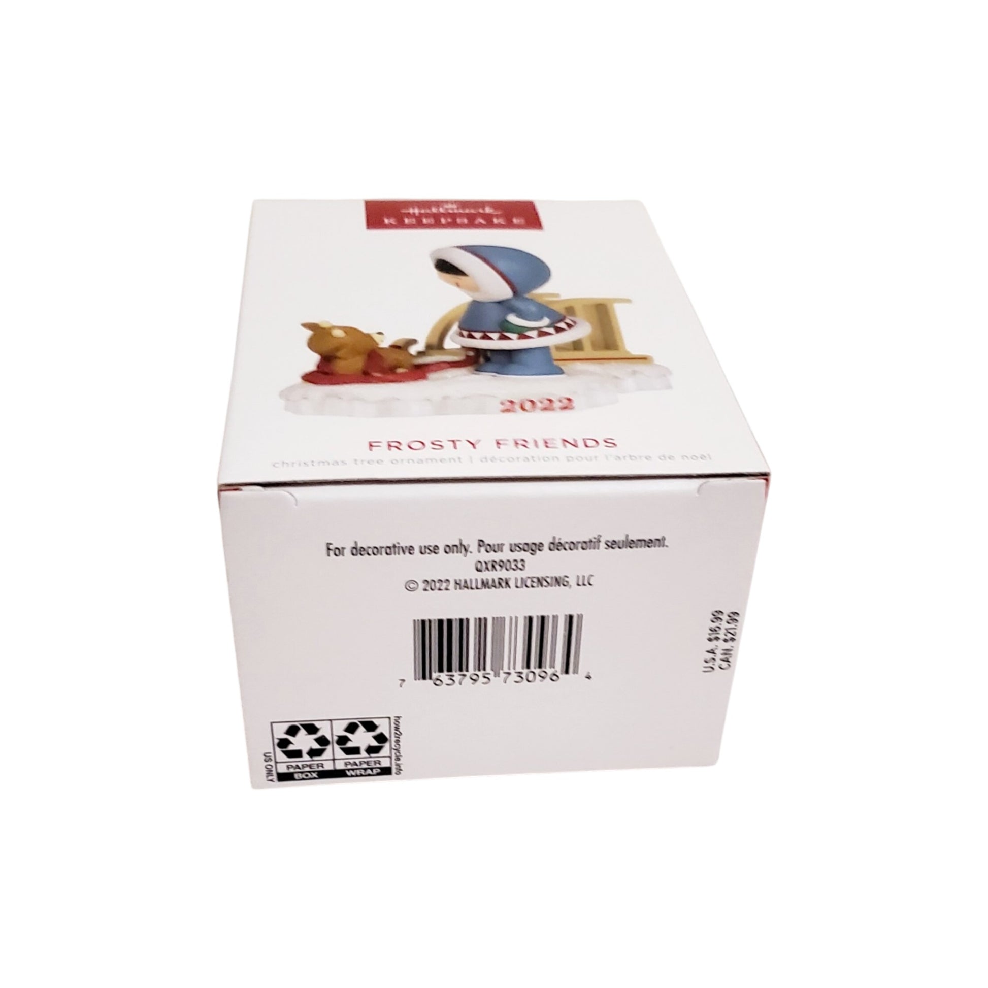 2022 Frosty Friends Hallmark Ornament (Frosty Friends) QXR9033 Image4